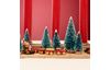 VBS Miniature fir tree, set of 16, snowed