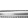 Assortiment de bandes de cire, 22 cm, 12 pc. Argent brillant