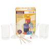 Candle casting molds, set of 4