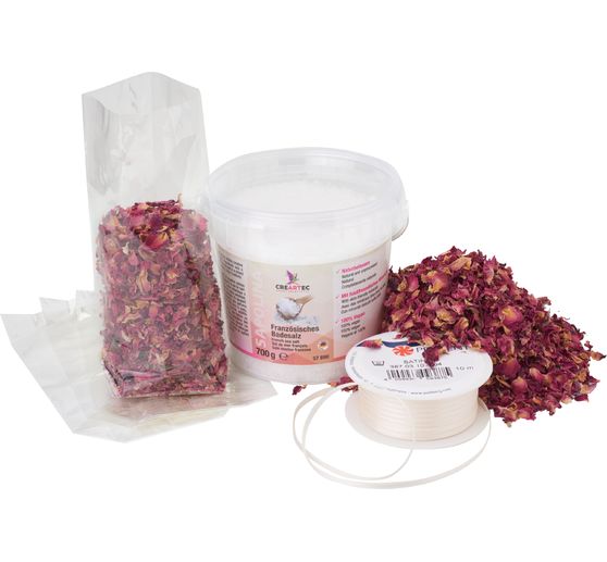 Sels de bain « Rêve de roses »