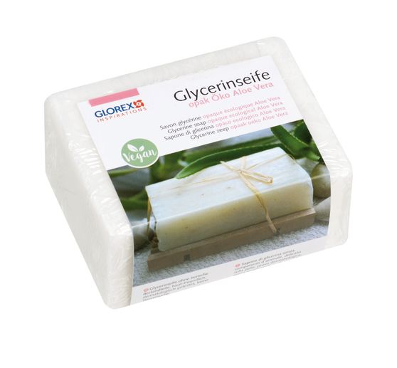 Glycerine Eco-cast Soap "Aloe Vera", opaque