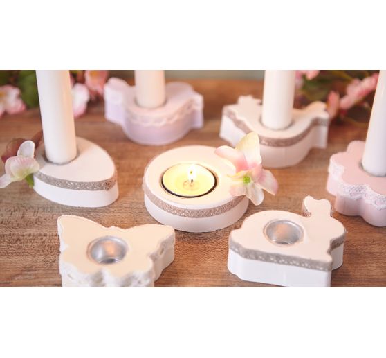 Casting mould "Bird, butterfly, flower"