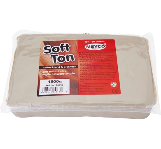 Argile Soft-Ton, 1,5 kg