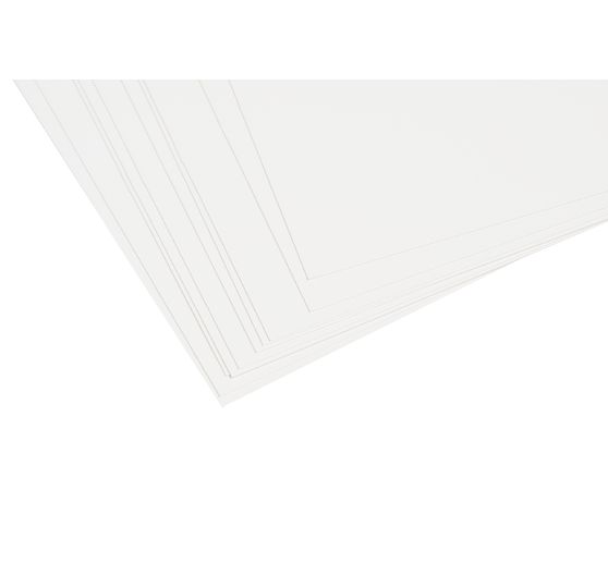 Cartes à peindre encaustique, blanches, A6, 10 pc.