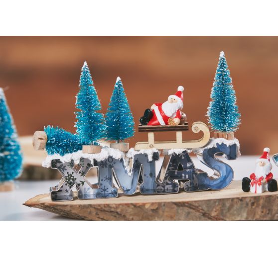 VBS Miniatur Tannenbaum, 16er-Set, beschneit