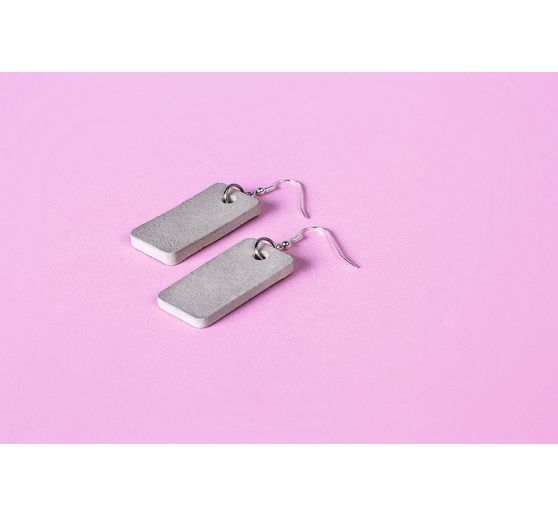 Moule pour pendentif « Rectangle », env. 1,9 x 3,9 cm