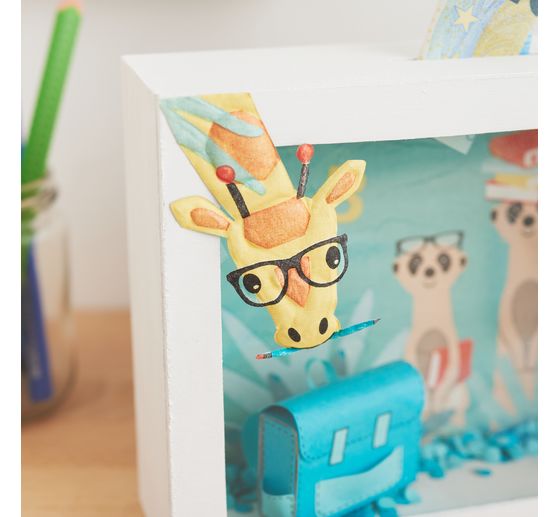 Feuille de m&eacute;tal &agrave; repousser, 3 pc., env. 18,5 x 29 cm