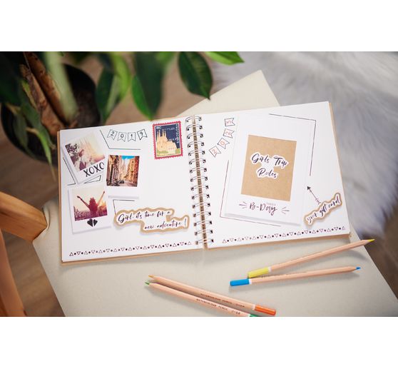 Cartes passe-partout « Rectangle », A6, 220 g/m², 10 pc. 