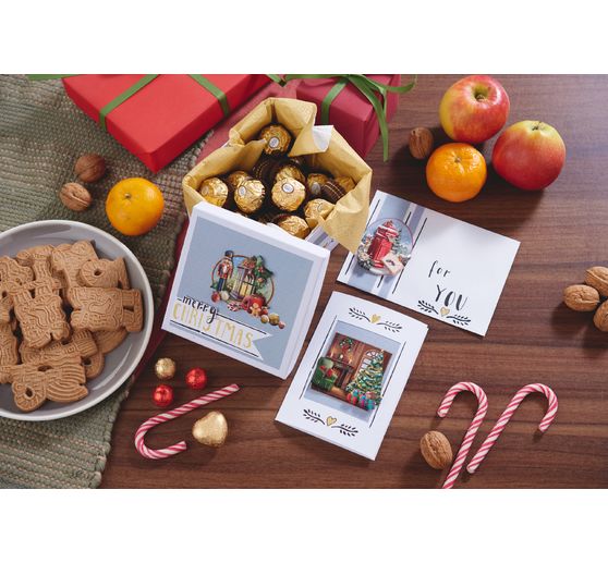 Cartes passe-partout blanches VBS, « Rectangle »