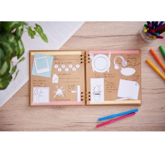 Kartonpaket DIN A5, 100 Blatt