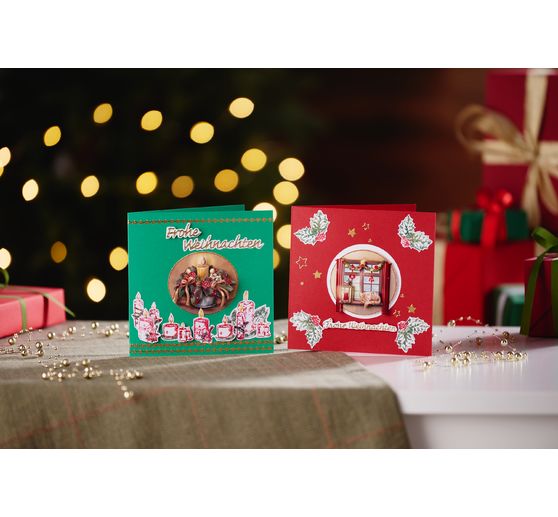 3D-Stanzbogen-Set "History of Christmas"
