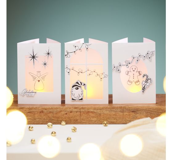 Cartes passe-partout blanches VBS, « Rectangle »