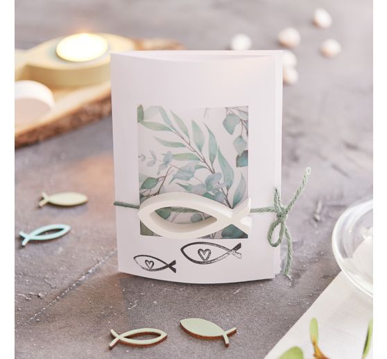 Cartes passe-partout blanches VBS, « Rectangle »
