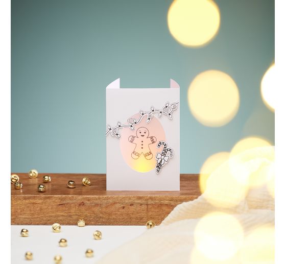 Cartes passe-partout blanches VBS, « Ovale »