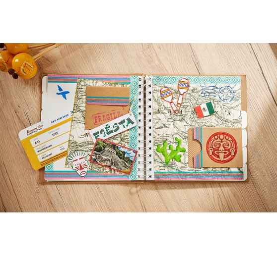 Set de washi tapes « Mint/Gold foil » - VBS Hobby