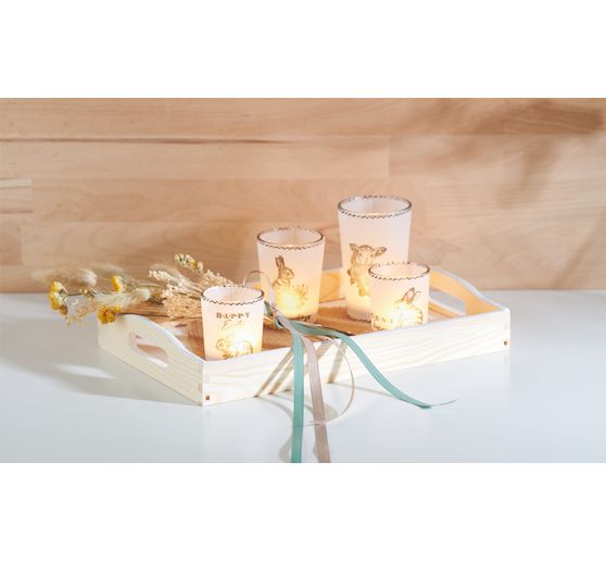 VBS Tea light glasses, set of 4