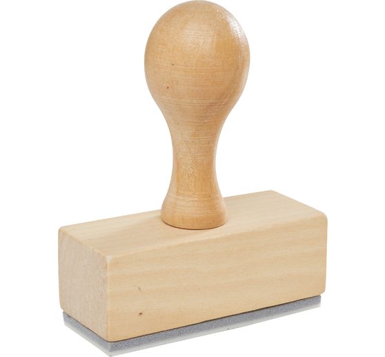 Wooden stamp "Herzlichen Glückwunsch"