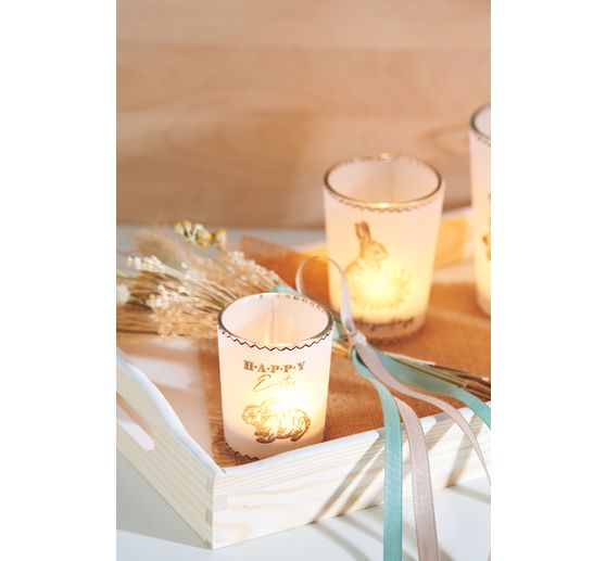 VBS Tea light glasses, set of 4