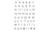 Clear Stempel-Set "Alphabet"