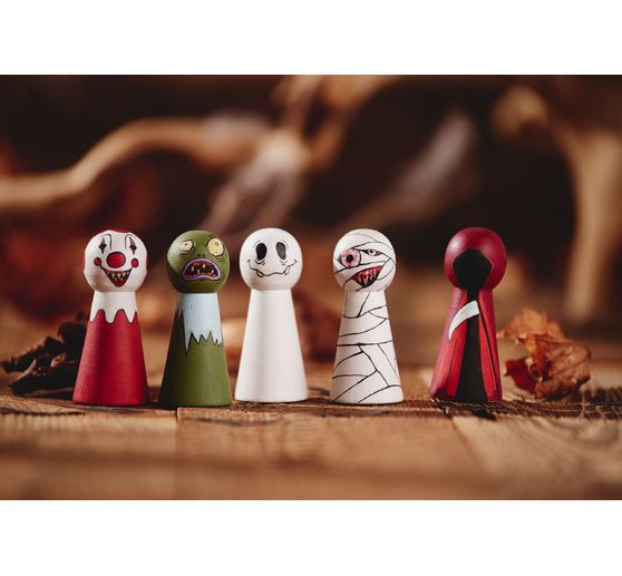 Figurines cônes, 5 pc.