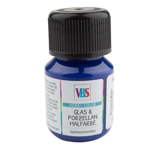 VBS Glas- & Porzellanmalfarbe, 30 ml