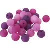 Polaris bead mix, 10mm Purple