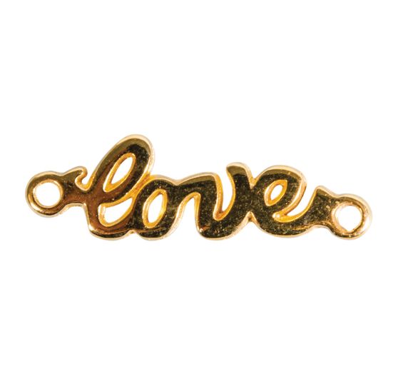 Charms connector "Love"