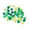 Polaris bead mix, 8mm, 45 pieces Green