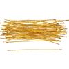Pins for magic pearl, 50 pieces Gold