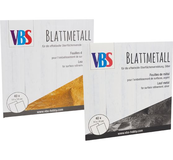Feuilles de métal VBS, 40 pc.