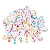 Perles-lettres « Multicolore », env. 100 pièces