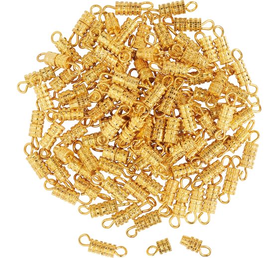 Fermoirs à vis VBS « 3,8 mm », 100 pc.