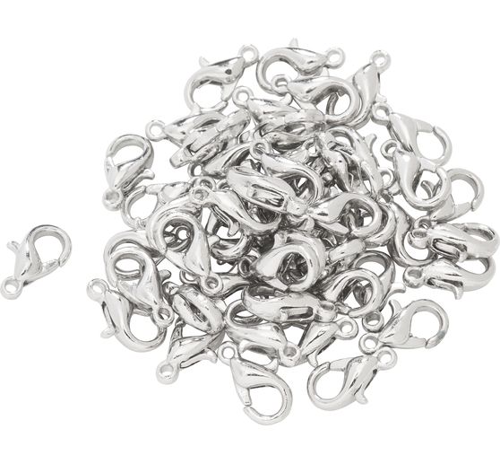 VBS Karabinerverschlüsse "10 mm", 50 Stück