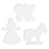 Hama-Stiftplatten "Tiere und Prinzessin"
