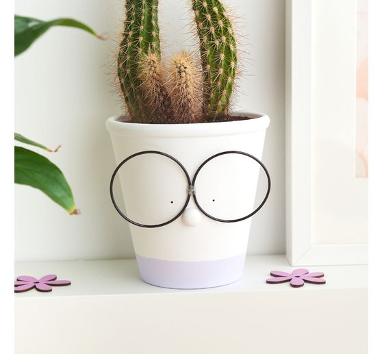 Terrakotta-Rosent&ouml;pfe, 3 Stck