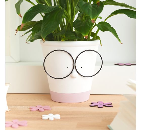 Terrakotta-Rosent&ouml;pfe, 3 Stck