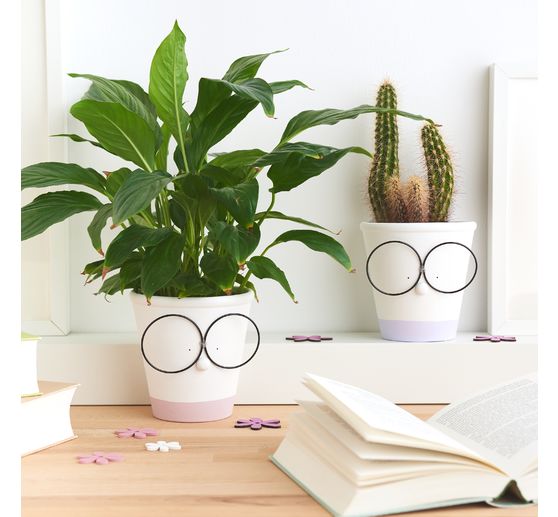 Terrakotta-Rosent&ouml;pfe, 3 Stck