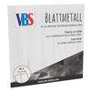VBS Leaf metal, 40 sheets Silver coloured