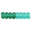 Large hole bead "Sunshine" Turquoise/Green