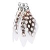 Spring-Decoration pendant with points White