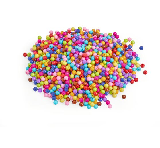 VBS Beads "Multicolor-Opak", 500 g