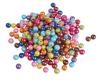 Perles acryliques VBS « Multicolore opaque », Ø 12 mm, 250 g