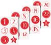 Stickers Advent numbers
