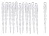 Stalactite de glace plastique, 12 pc.