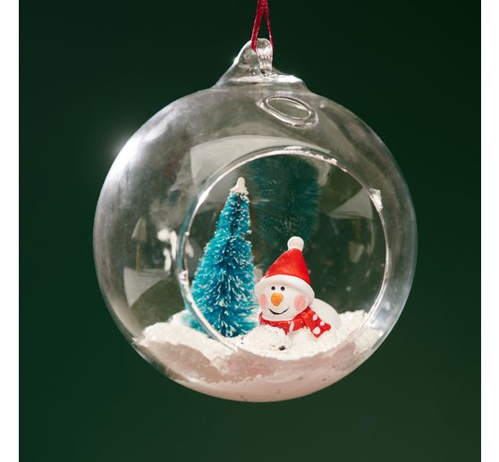 Boules en verre VBS, 2 pc.