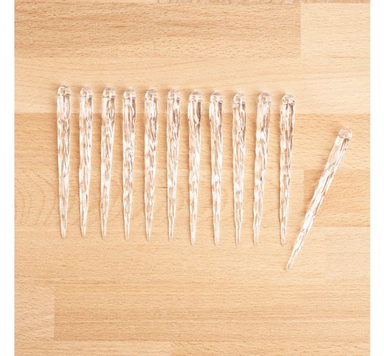 Acrylic form "Icicle", 12 pieces