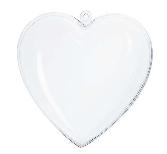Cœur en acrylique, env. 6 cm