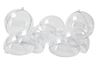 Boules en plastique, pack de 6, Ø 8 cm