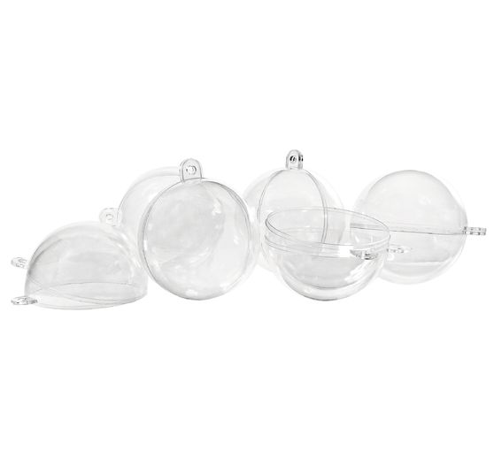 VBS Acrylic ball, Ø 10 cm, 6 pcs.