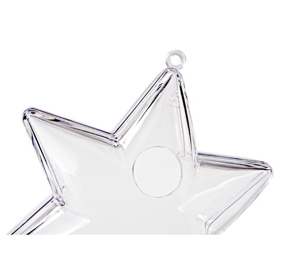 VBS Acrylic form "Star 6 points" with hole